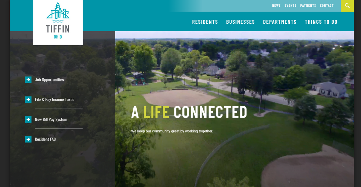 City of Tiffin launches new website City of Tiffin
